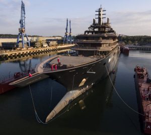 Sea trials commence for mega yacht REV Ocean
