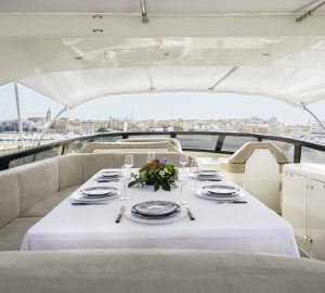 Charter gorgeous luxury yacht ROSIQUE in the Western Mediterranean