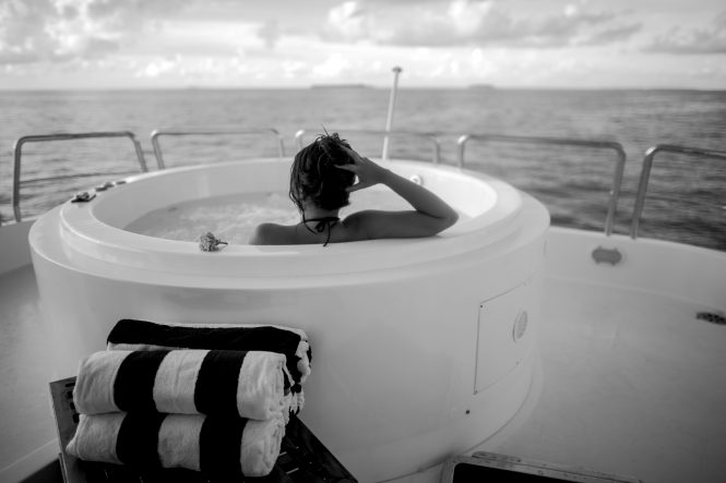 Amazing views from the soothing Jacuzzi