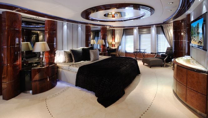 Large master suite with fabulous large windows