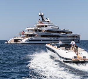 In focus: Mesmerising 107m mega yacht LANA - Largest Benetti ever available for charter