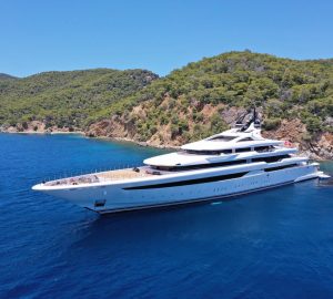 What makes the Croatian luxury yacht charter grounds so attractive to celebrities?