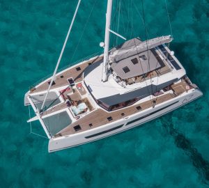 Mediterranean charters aboard brand new luxury catamaran Kimata from summer 2021