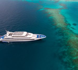 Unforgettable Maldives charters with luxury cruise yacht RITRELLA for large groups