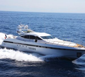 Mangusta open yacht Orion I new to charter in Western Mediterranean