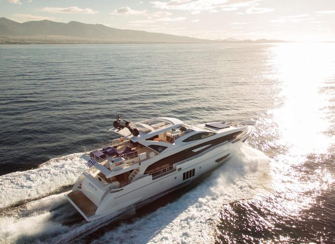 motor yacht MEMORIES TOO offering luxurious vacations