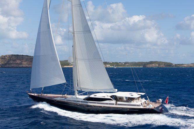 For those in love with sailing yachts GENEVIEVE is an excellent option