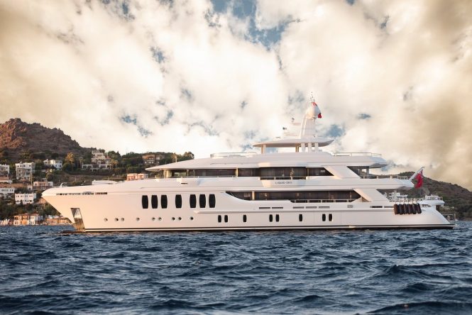 LIQUID SKY superyacht is an excellent choice for Med charters