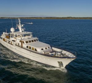 Beautiful classic luxury yacht Cetacea joins Caribbean & Bahamas charter market