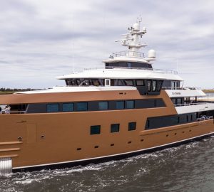 Damen superyacht La Datcha delivered and off on world-wide adventure