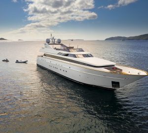 See out winter 2020 in luscious Caribbean charter grounds aboard newly refitted luxury yacht Gladius