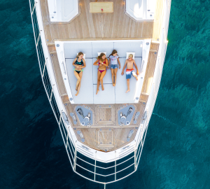 Explore the stunning Adriatic charter grounds aboard contemporary luxury yacht DAWO