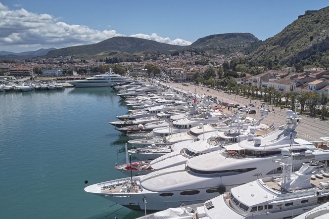 Charter yachts on show in Greece at MEDYS
