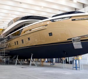 New 41-metre Dynamiq flagship luxury yacht STEFANIA ready for launch