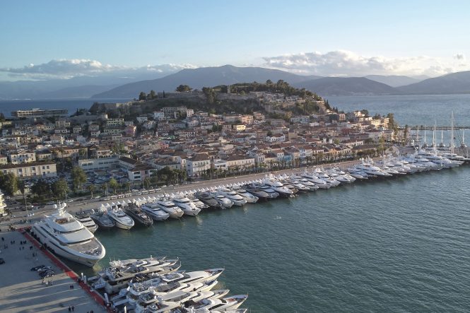 MEDYS in Greece showcasing a great array of charter yachts