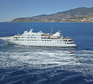 90m LAUREN L superyacht offering special charter rate for New Year's in the Maldives