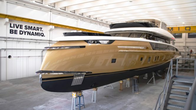 Motor yacht STEFANIA by Dynamiq ready for launch