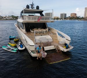 Discounted rate on brand new luxury charter yacht Mon Chateau in the Bahamas