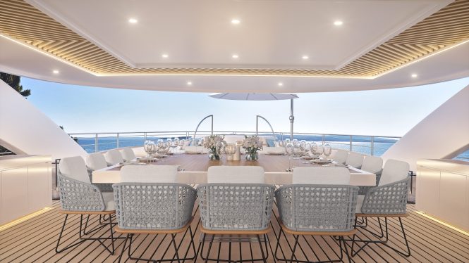 Alfresco dining area - rendering