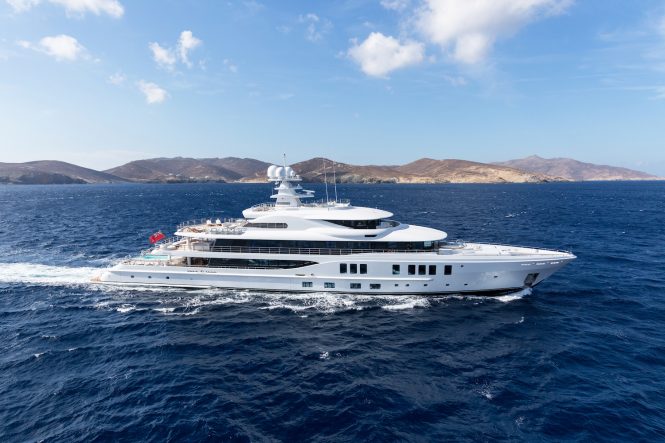 Luxury yacht Project Shadow © Amels and Damen Yachting