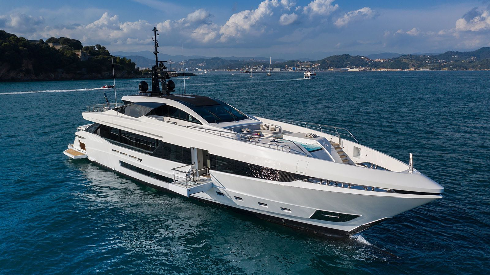 Motor yacht Mangusta Gransport 45