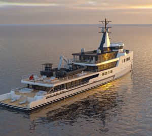 72m Custom Hybrid Expedition Yacht by Damen and Amels Sold