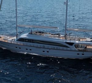 Recently launched 49-metre luxury sailing yacht Acapella ready for Eastern Mediterranean charter