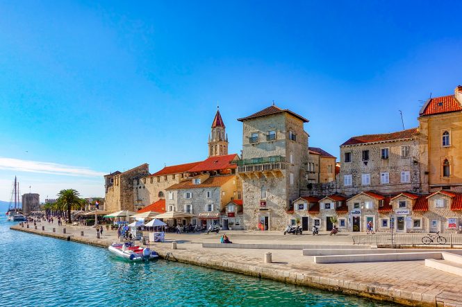 The town of Trogir in Croatia