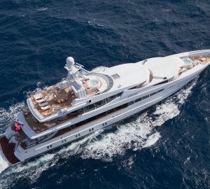 53m SUNRISE renamed motor yacht FRIENDSHIP and available for charter in the Mediterranean