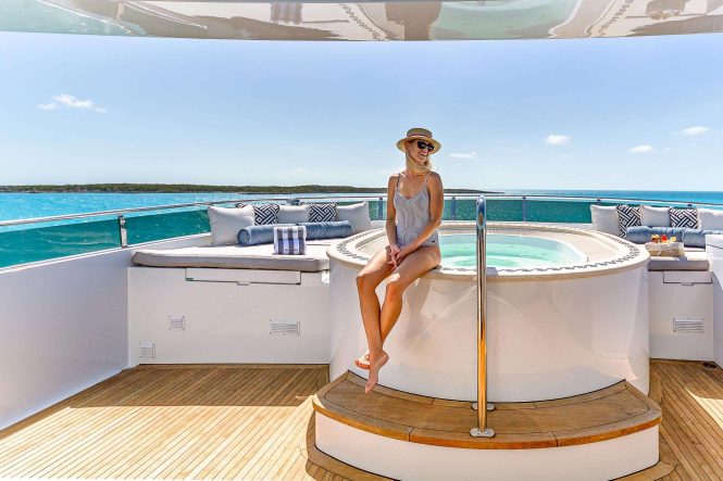 Jacuzzi - superyacht lifestyle