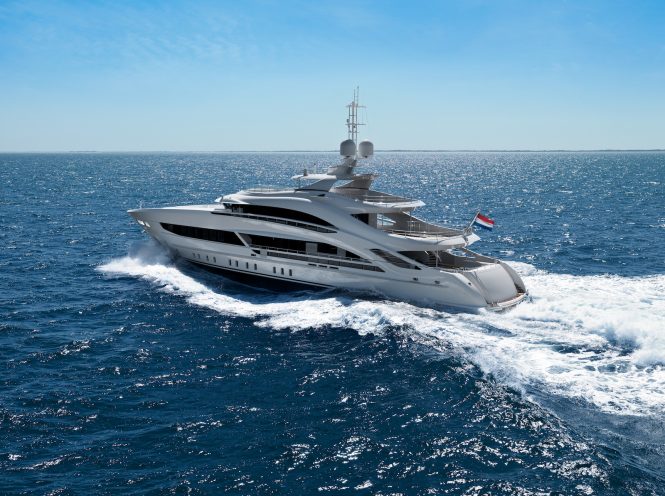 Motor yacht ARKADIA delivered to owner © Heesen Yachts