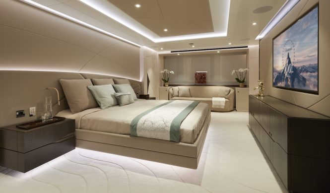 Owner stateroom © Heesen Yachts