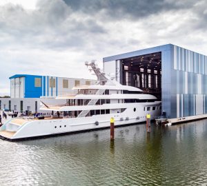 Feadship launch 95m mega yacht BLISS