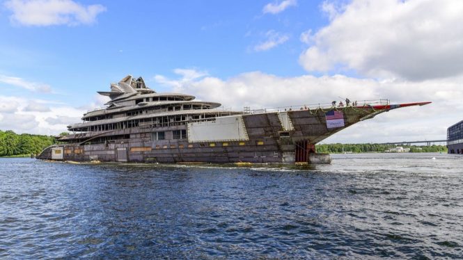 122m mega yacht Project JAG by Lurssen