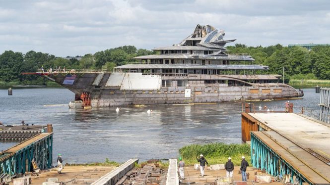 Lurssen mega yacht Project JAG of 122m