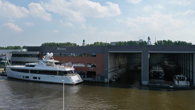 Mulder yacht WILDCARD © Mulder Shipyard