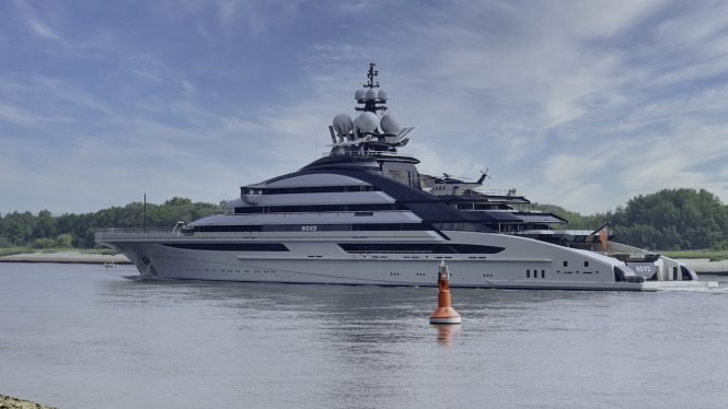 luxury super yacht NORD © DrDuu