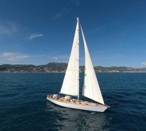 Luxury sailing yacht Quarta Santa Maria now available in the Western Mediterranean charter grounds