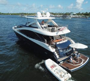 Take a Florida or New England luxury charter with motor yacht 'The Cabana'