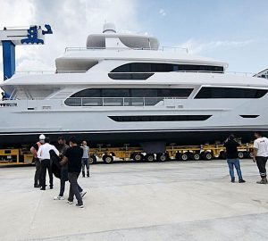 B116 Motor Yacht HYPERION Launched by HSY Yachts