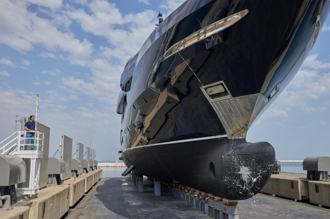 RESILIENCE yacht launched in Italy © ISA Yachts