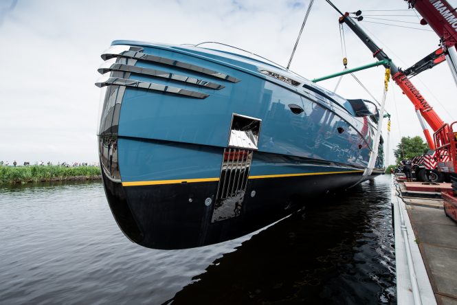 Royal Huisman yacht PHI - photo Tom van Oossanen