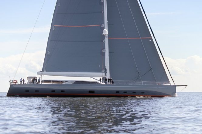 profile of sailing yacht PATH © Baltic Yachts