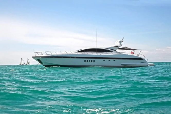Motor yacht ONLY ONE ready for West Med charters