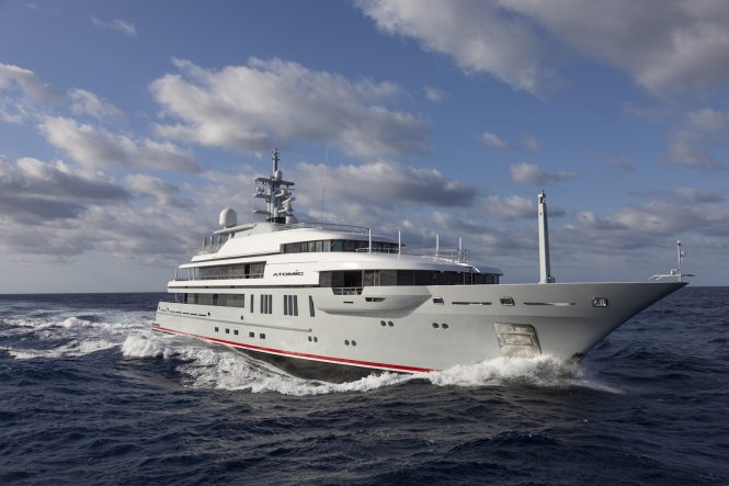 ATOMIC superyacht ® Jim Raycroft