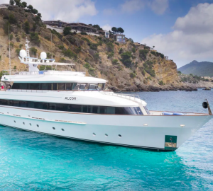36m luxury yacht ALCOR offering 10% end-of-season discount in the Balearics