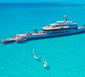 Superyacht BOLD back for summer Mediterranean luxury yacht charters