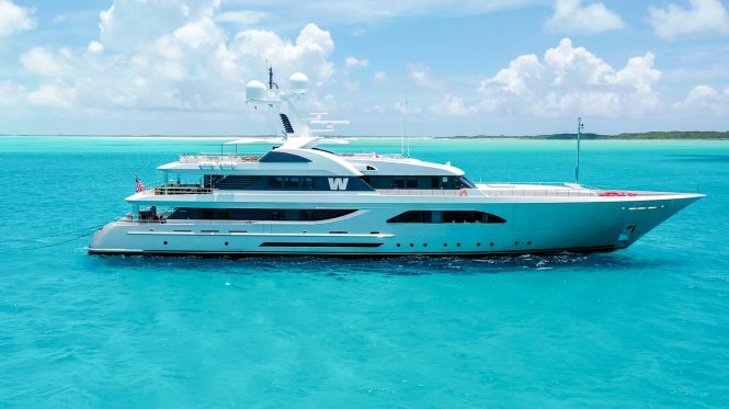 Luxury yacht 'W'