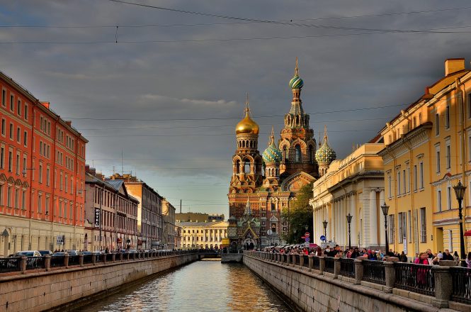 St Petersburg to visit on a luxury yacht charter
