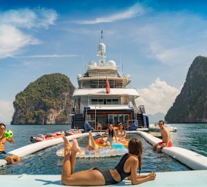 Thailand charters back to business and luxury yacht LADY AZUL awaits!